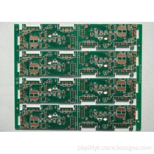 OSP Double Layer FR4 Custom PCB Boards Green Solder Mask P